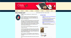 Desktop Screenshot of cvisions.crislis.co.uk